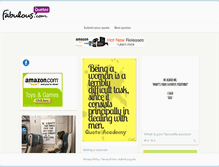 Tablet Screenshot of fabulousquotes.com